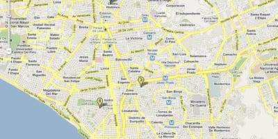 Mapa lima Lima Peru