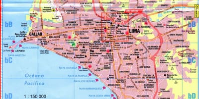 Mapa Lima-hop-hop-off bus