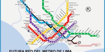 Mapa metropolitano Lima